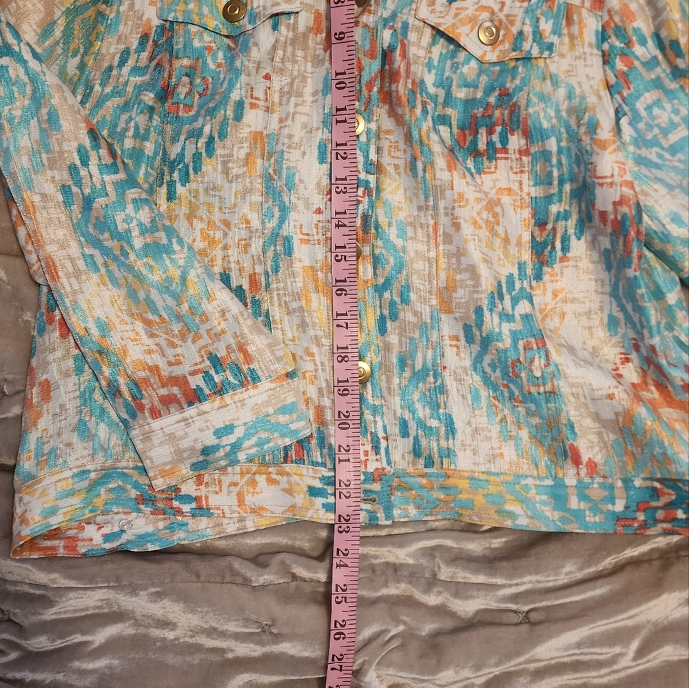 Alfred Dunner Women's Medium Top/Blouse - Picture 4 of 4